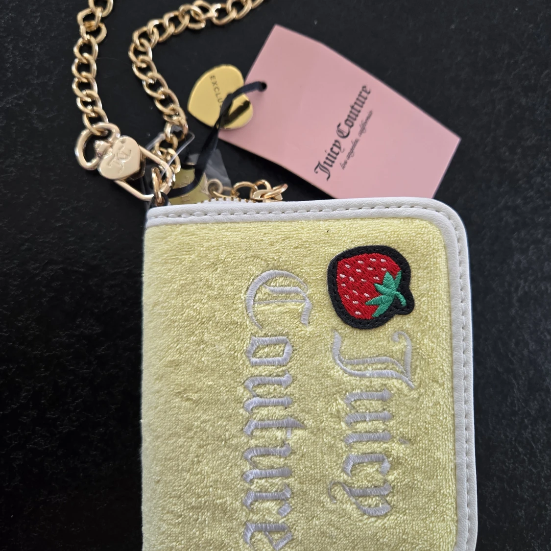 Juicy Couture plånbok med jordgubbsmärke - 1