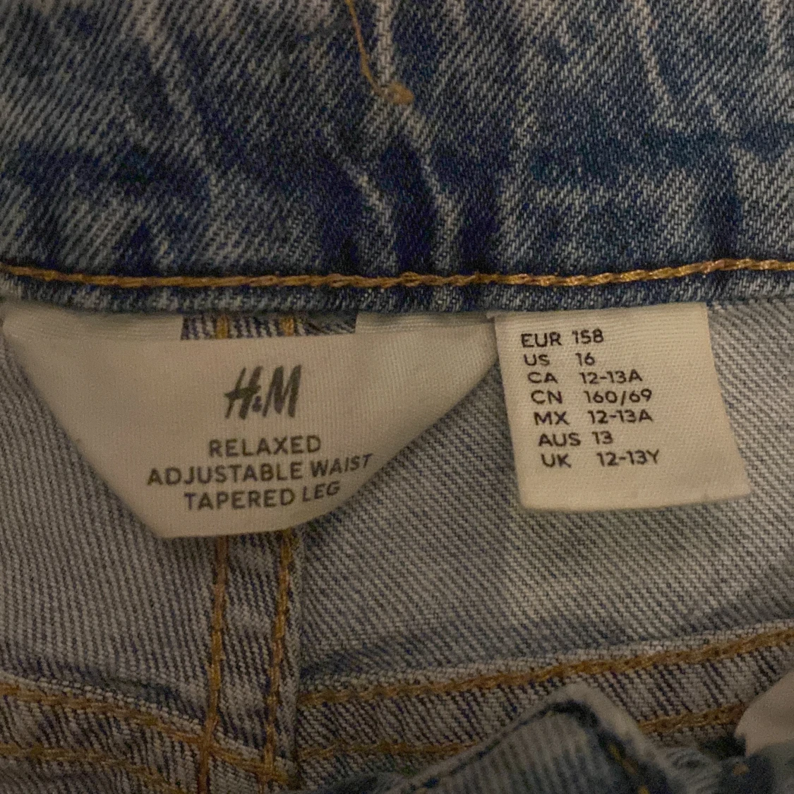 Ljusblå relaxed  jeans från H&M - 2