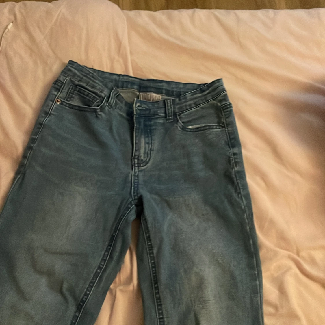 Blå bootcut jeans från Ullared  - 1