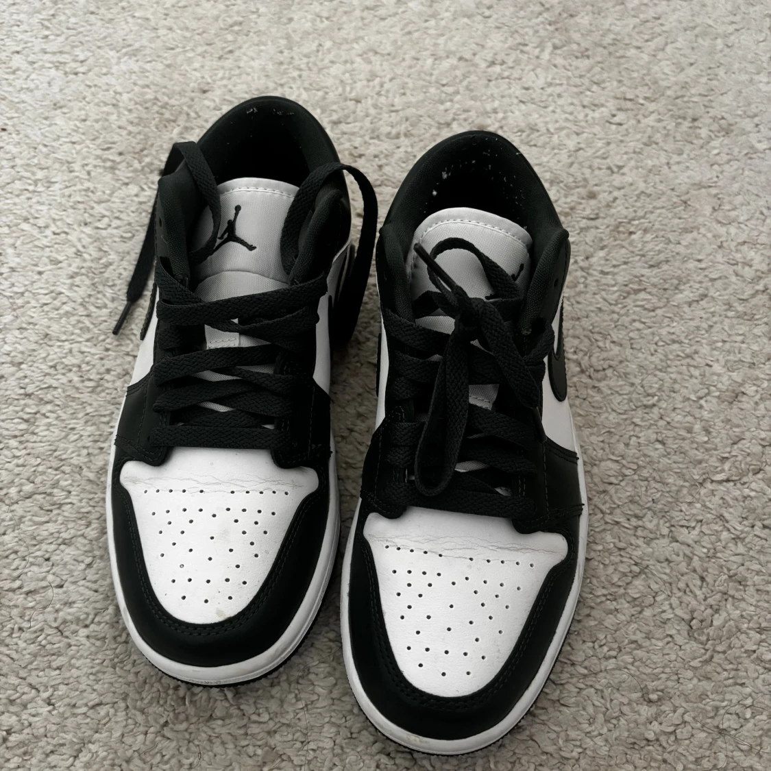 Nike Air Jordan 1 Low svart/vit
