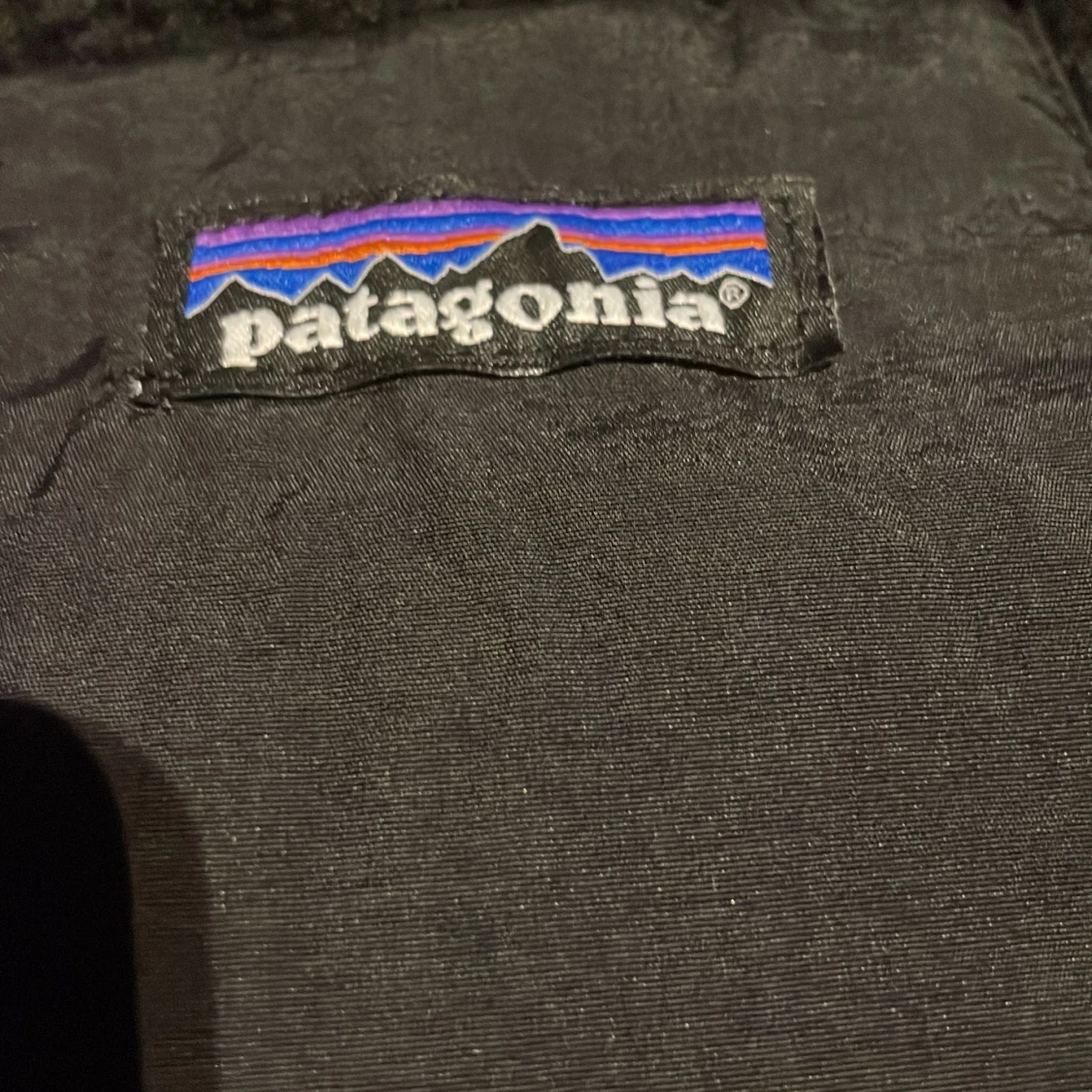 Svart teddyjacka från Patagonia M - 2