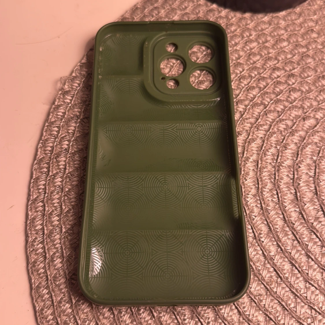 iPhone 16 PRO Max grönt Style Skal - 1