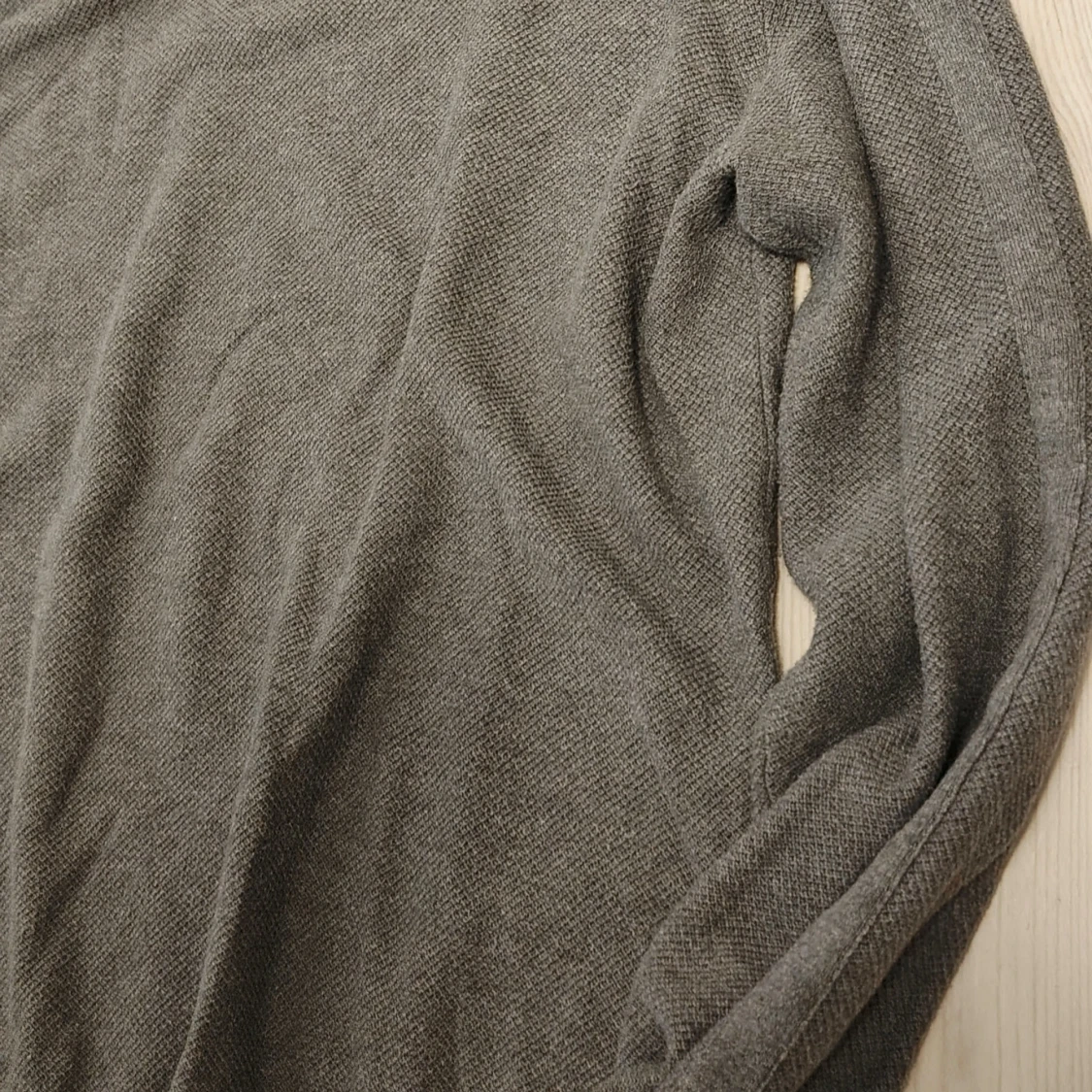 FILIPPA K Grå stickad Tröja med stripes [M]  - 3