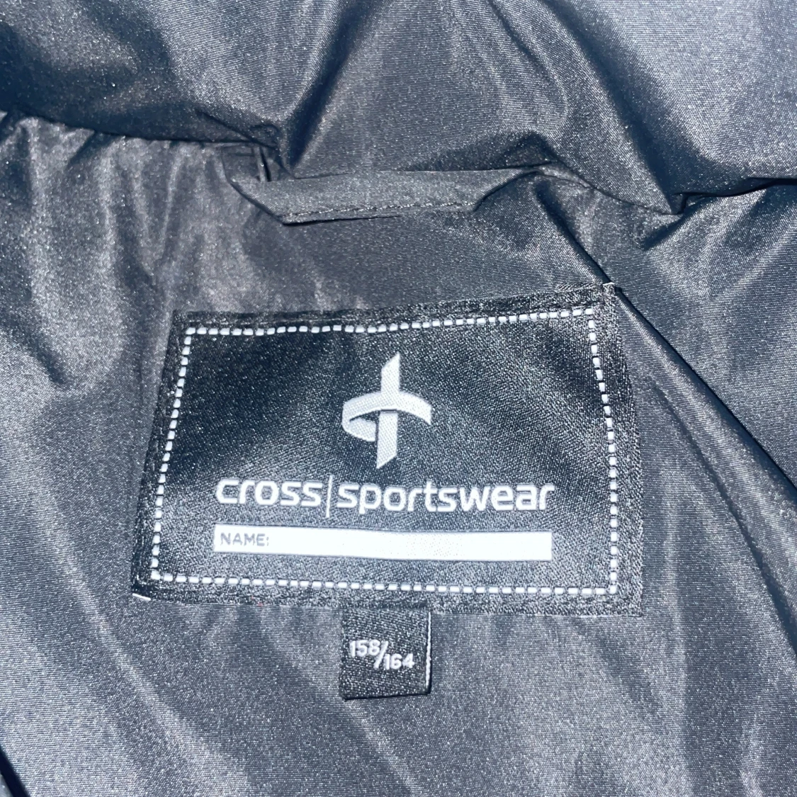 Svart pufferjacka från Cross Sportswear - 1