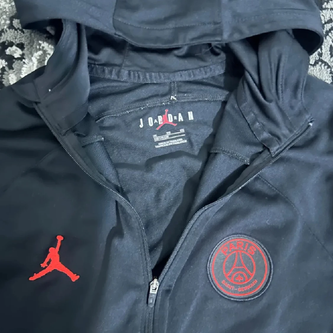 Jordan PSG svart träningsset med huva - 3