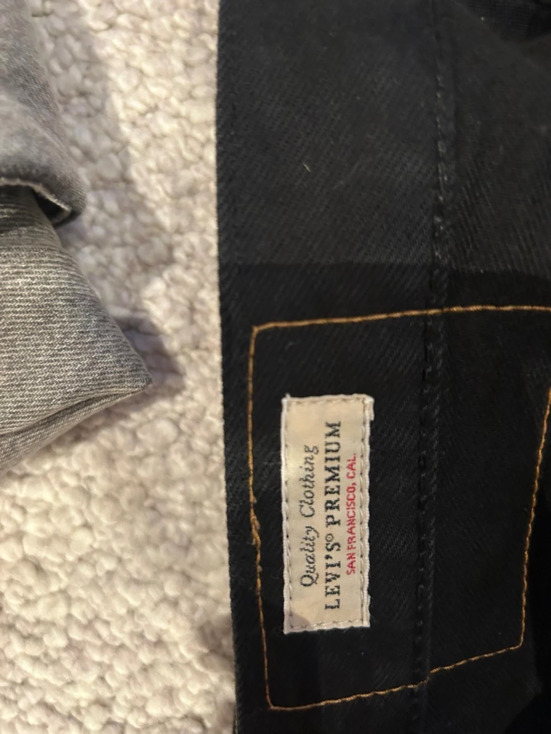 Svarta Levi's 501 Premium jeans W32 L32 - 2