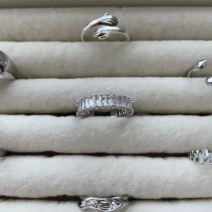 Diamant ring  - Justerbar 