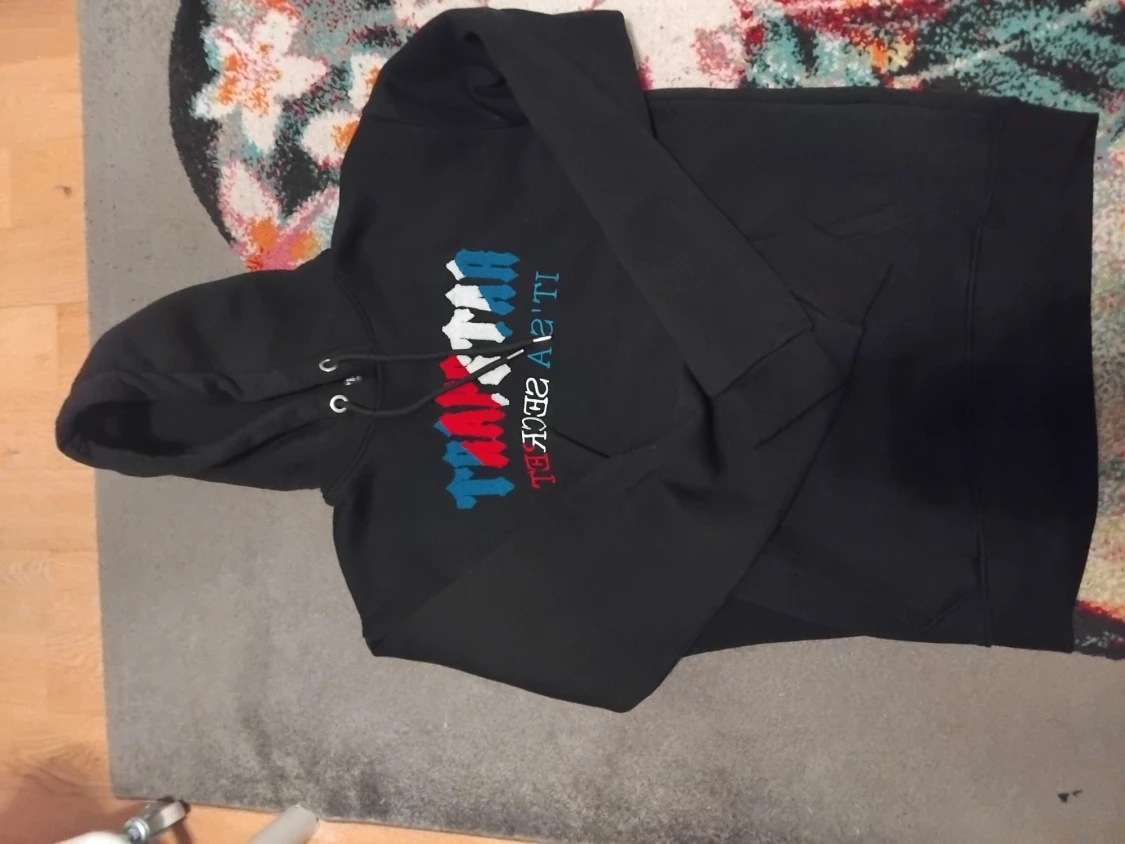Svart hoodie Trapstar London XL