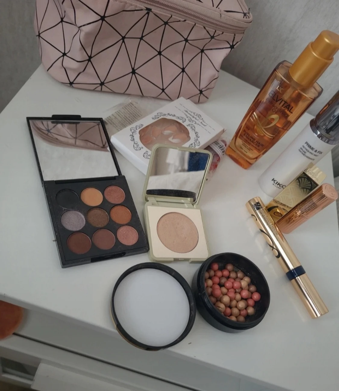 Sminkpaket med KIKO, Estée Lauder & palett