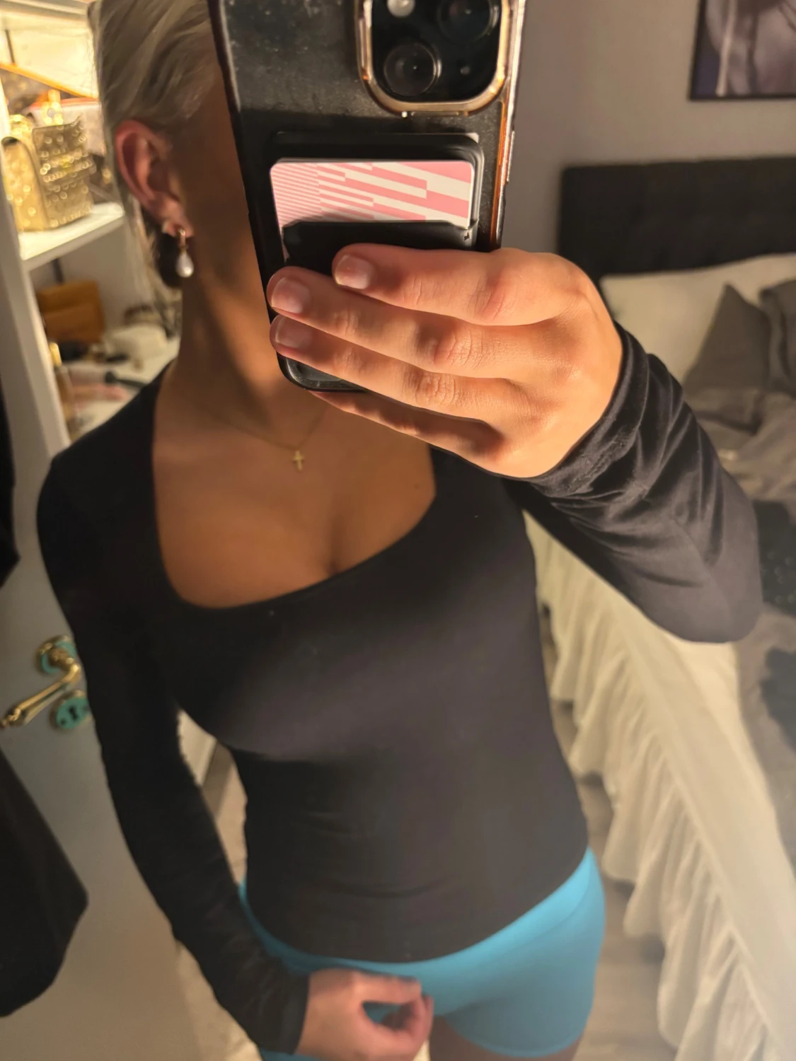 Svart topp från hm - 1