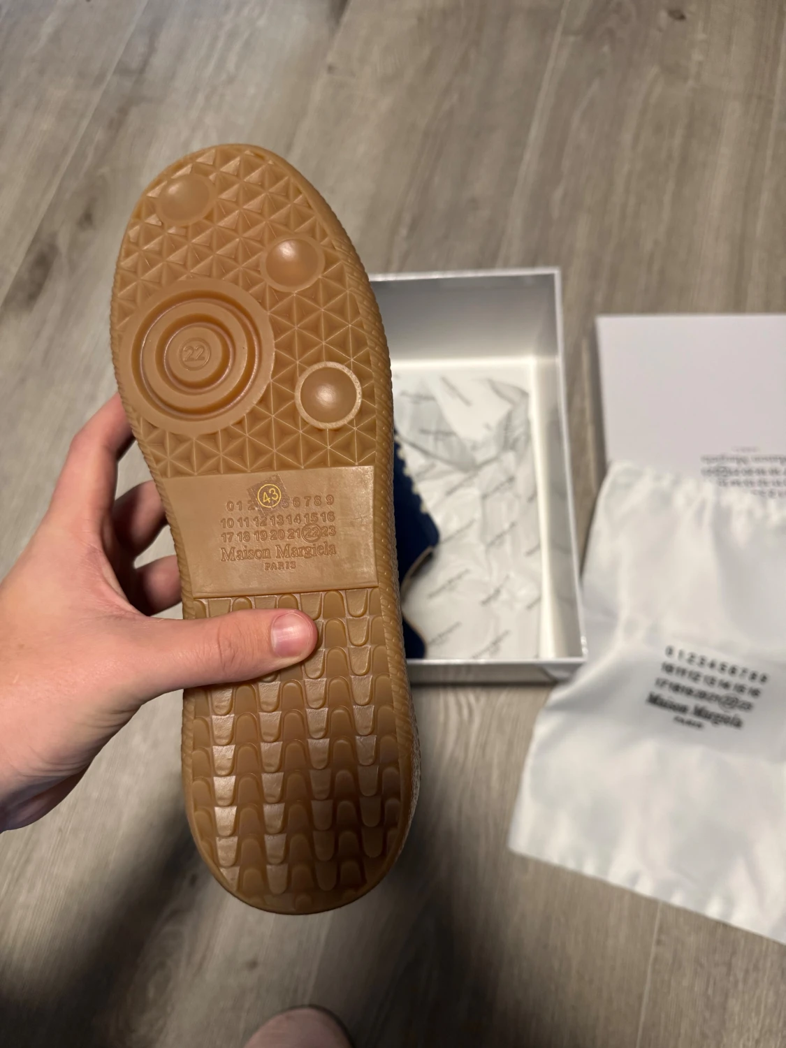 Maison Margiela gats - Navy 43  - 5