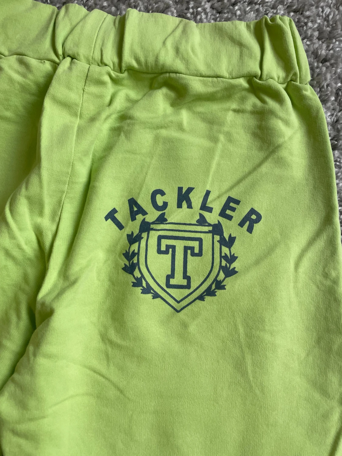 Limegröna mjukisbyxor Magilla 152cm - 4