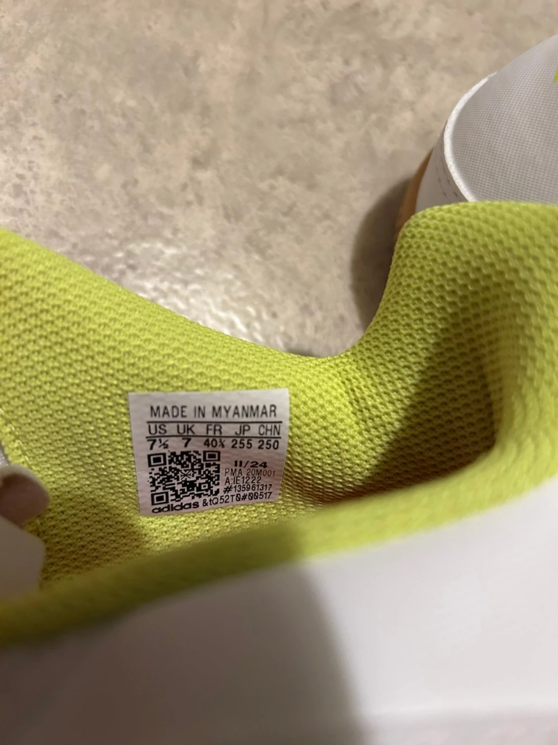 Adidas F50 vita fotbollsskor - 5