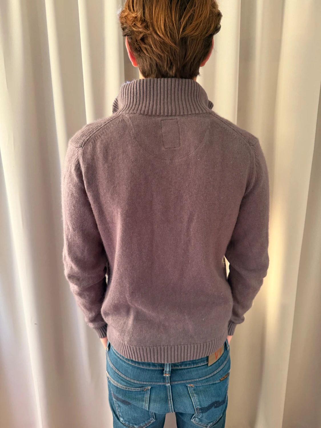 Brun stickad kofta från Strellson - 1