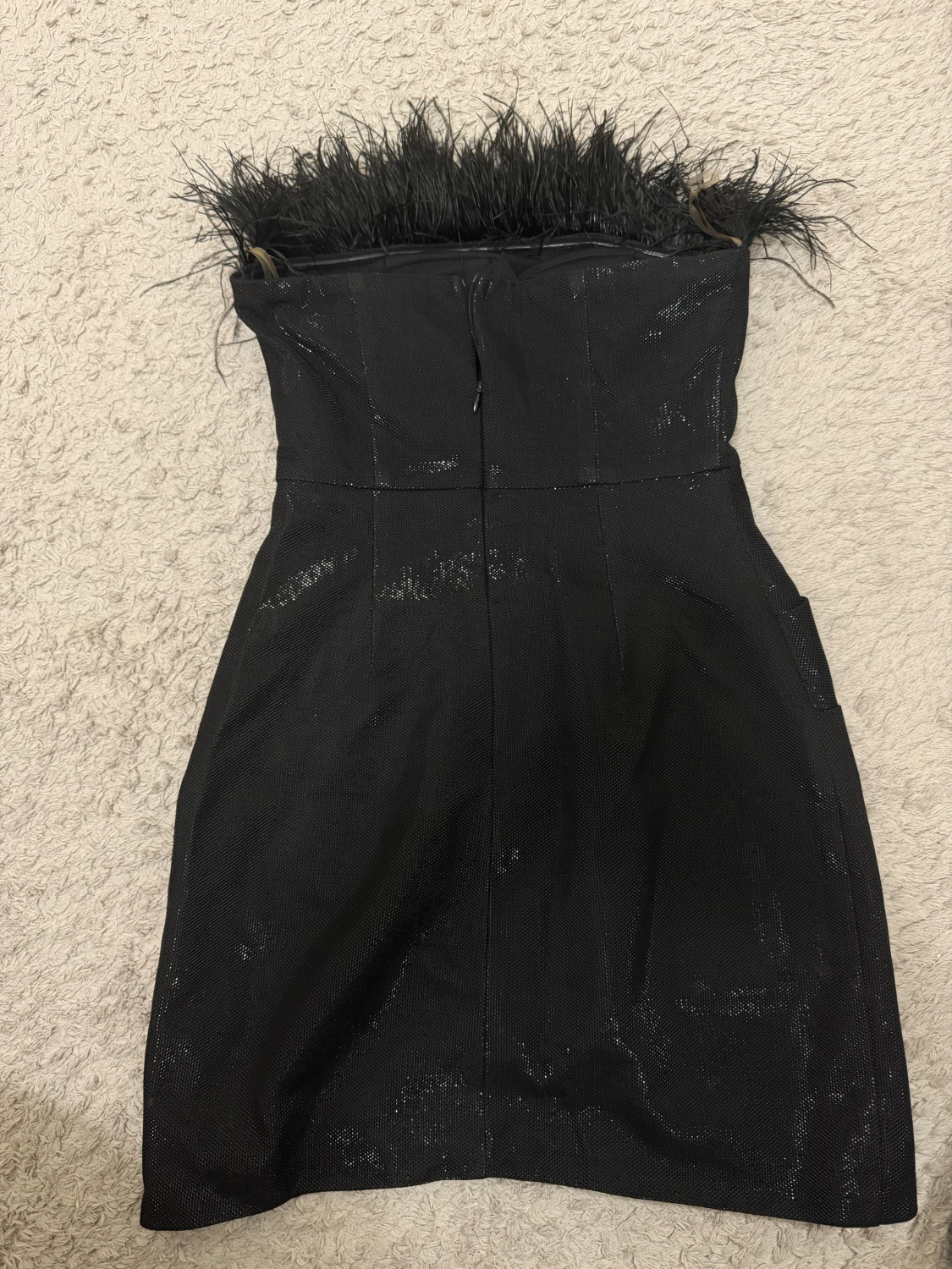 Svart glittrig klänning  - 6