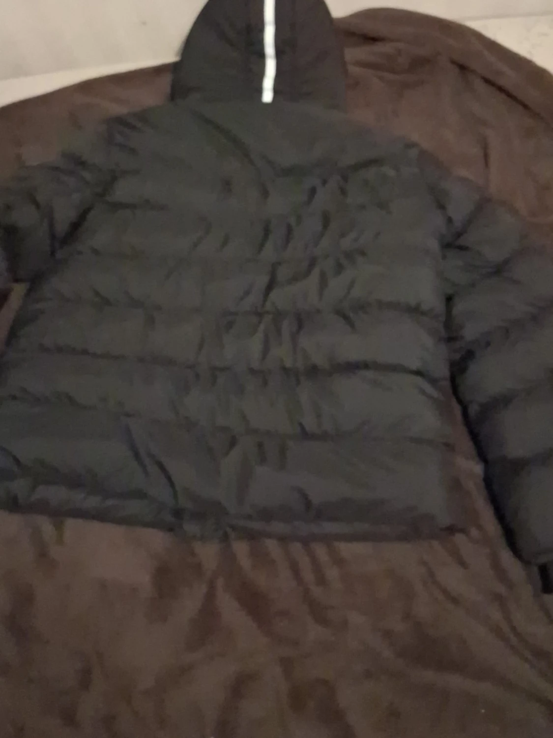 Svart dunjacka från Zavetti - 2