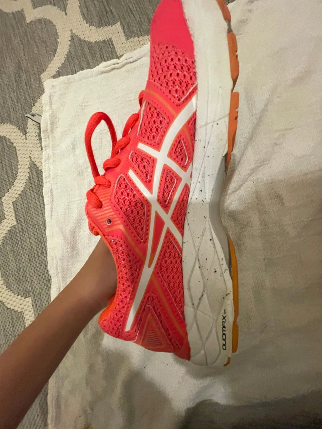 Asics rosa träningssneakers - 3