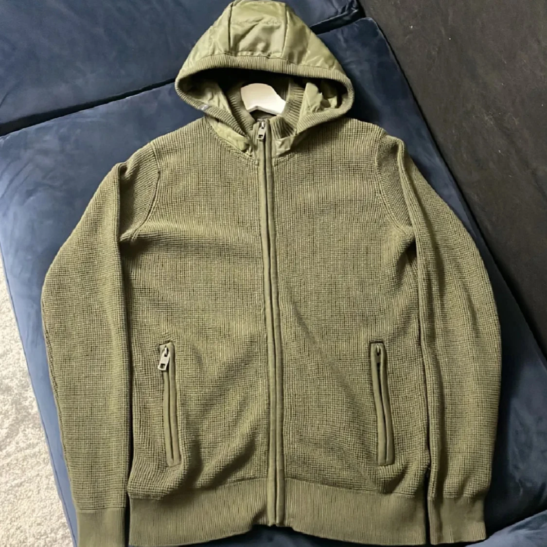 Mörkgrön Indicode Cardigan