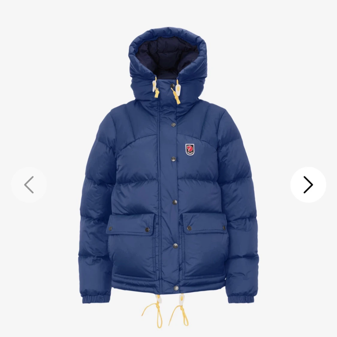 Blå dunjacka från Fjällräven - 3