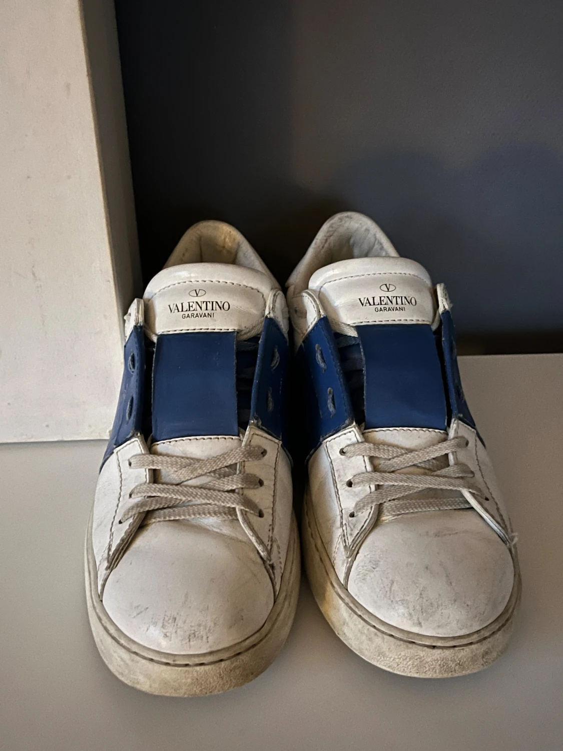 Valentino Garavani Open sneakers vit/blå - 1