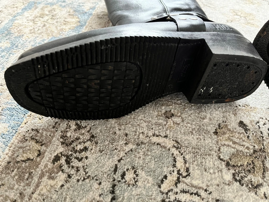 Svarta biker boots från MICC Western - 3