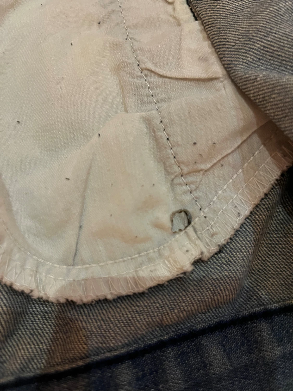 Jeansjacka med grå luva SWEET SKTBS - 4