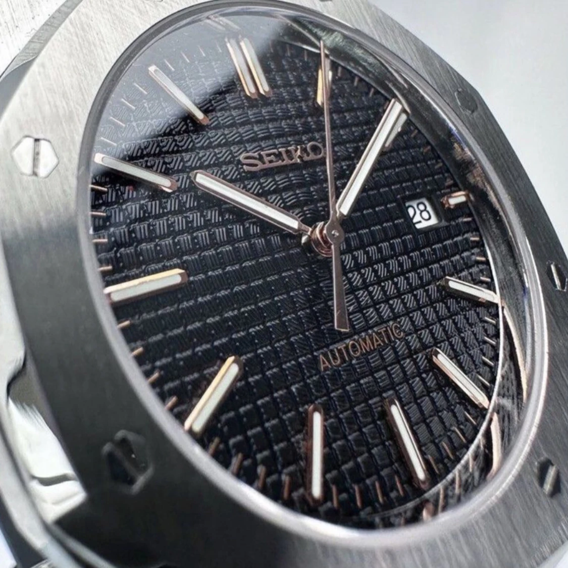 Seikmod royal oak rubber strap - 1