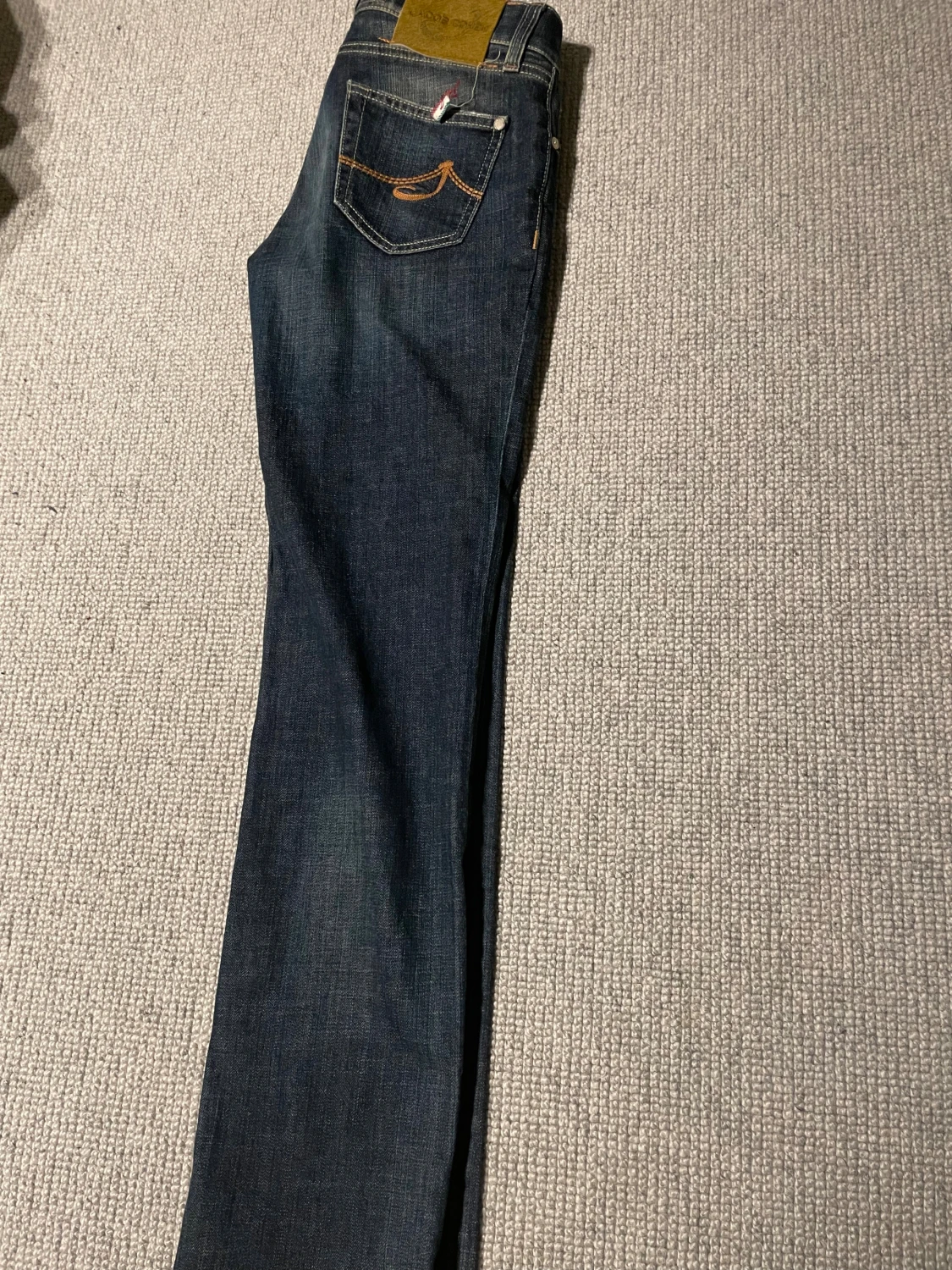 Jacob Cohen mörkblå jeans straight fit - 2