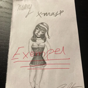 Julkort!!! ❤️❤️❤️ - Julkort! Valfritt motiv! Beskriv för mig vilket motiv (tjejer är min specialitet!) 15 kr st!!!