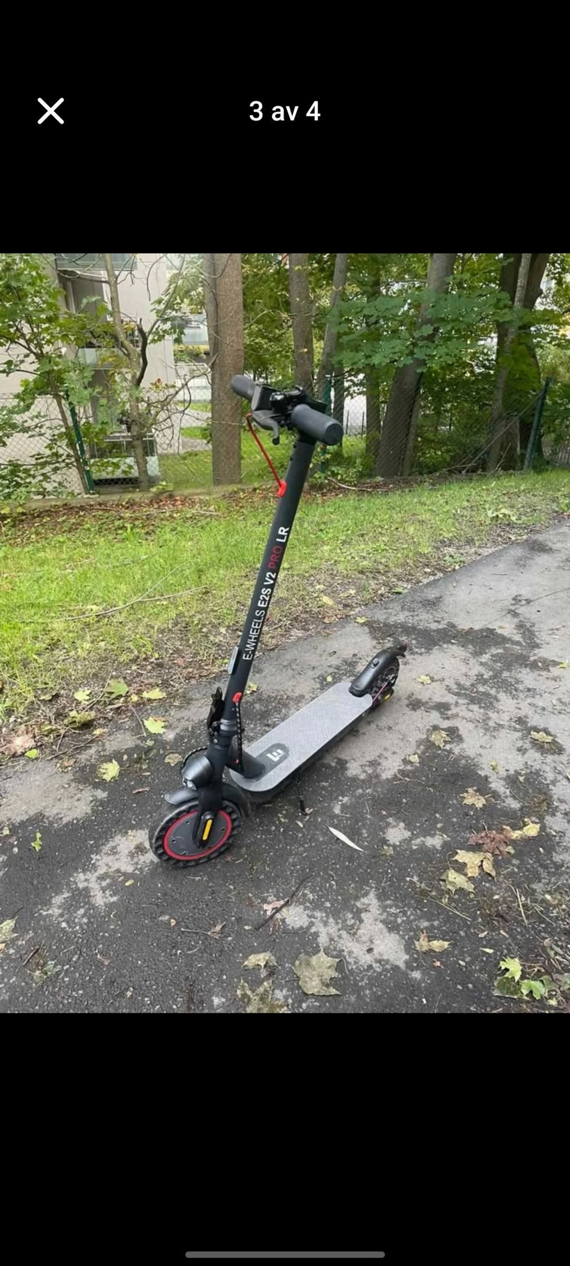 E-Wheels E2S V2 Pro LR Elscooter - 3