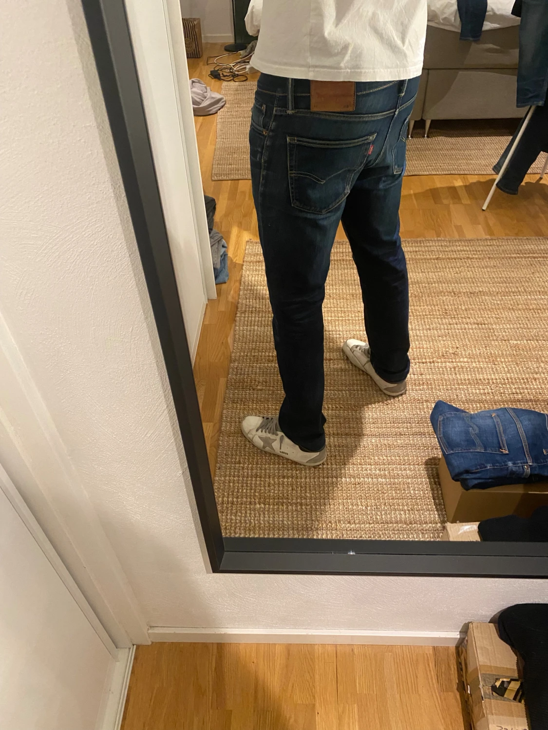 Levi's 511 mörkblå jeans - 1