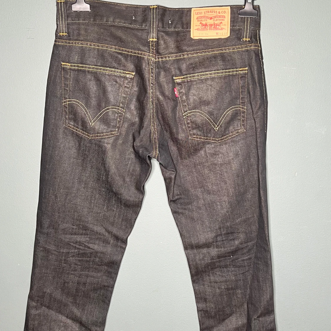 Levi's 511 Slim Jeans Svart W34 L32 - 1