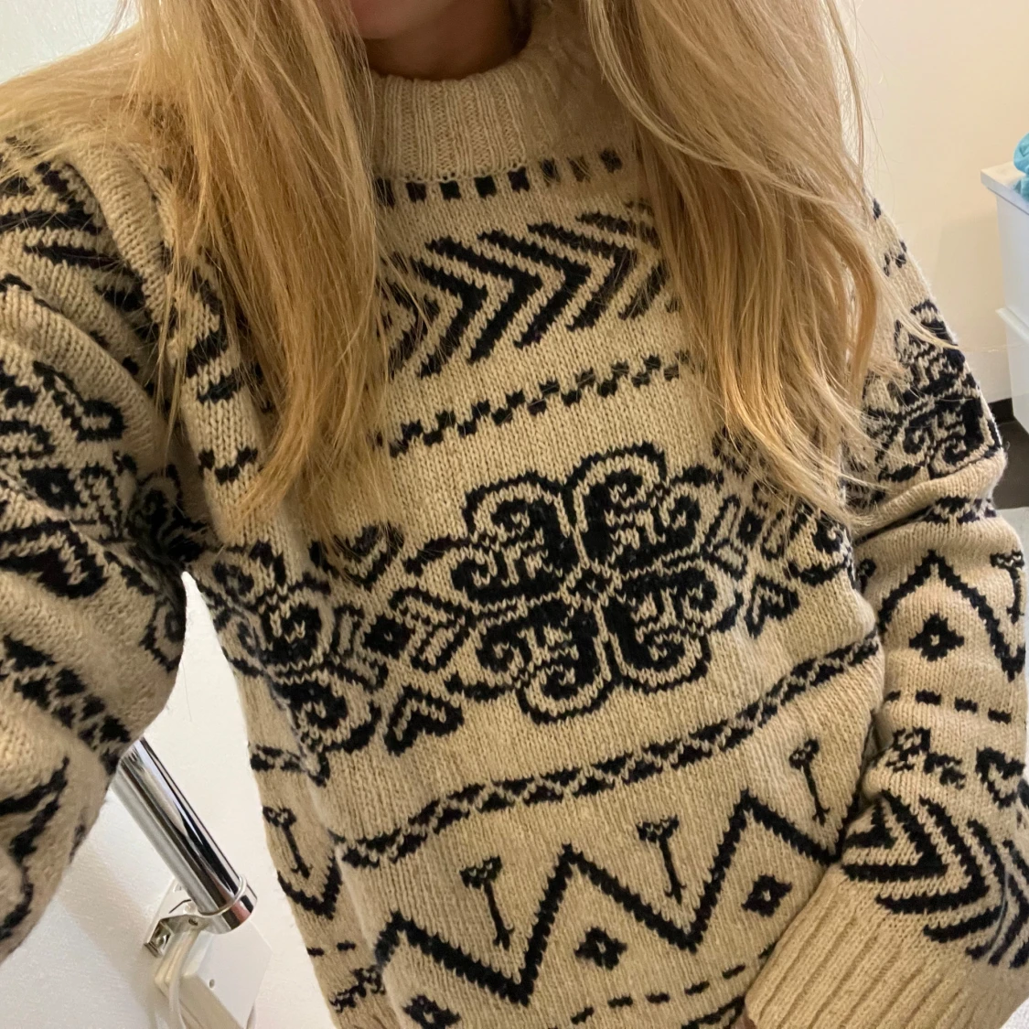 Stickad tröja mönster - 2