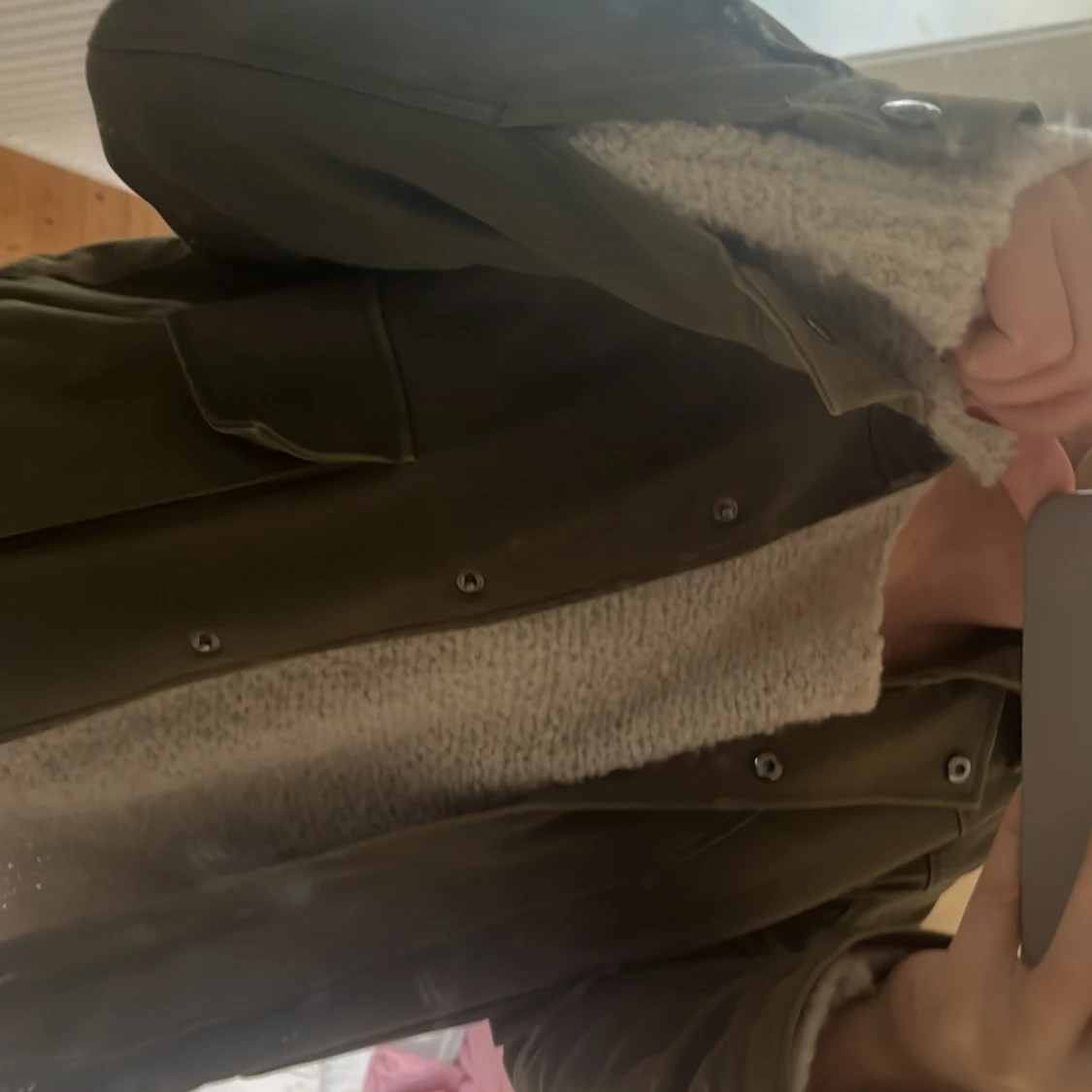 Militärfärgad jacka  - 2