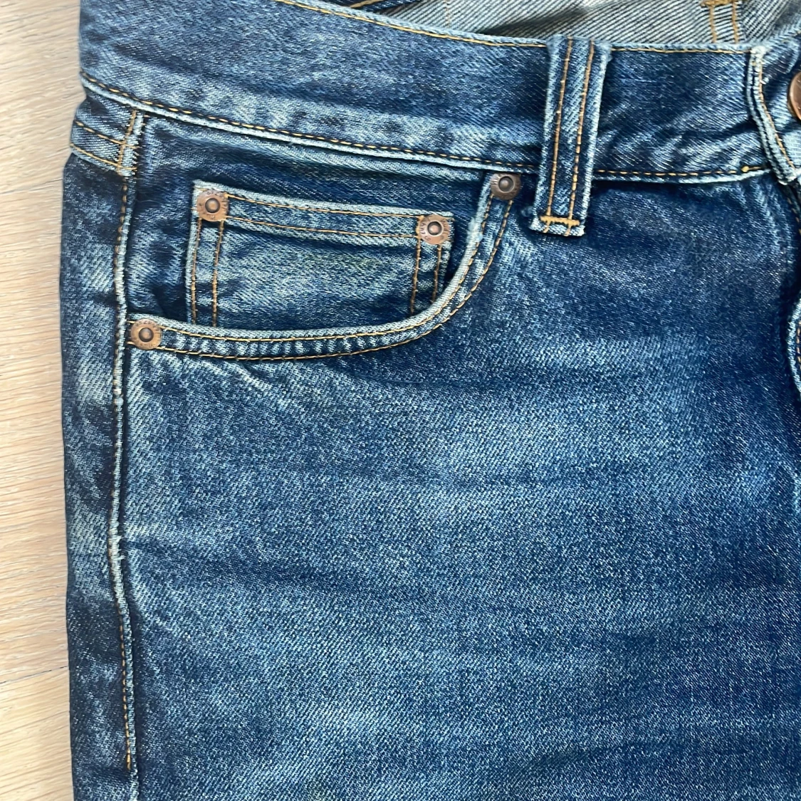 Nudie Jeans blå jeans 28/32 - 4