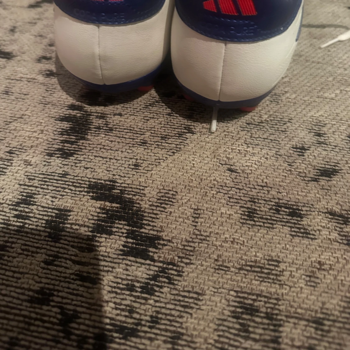 Adidas Copa Pure - vita och blå fotbollsskor - 3