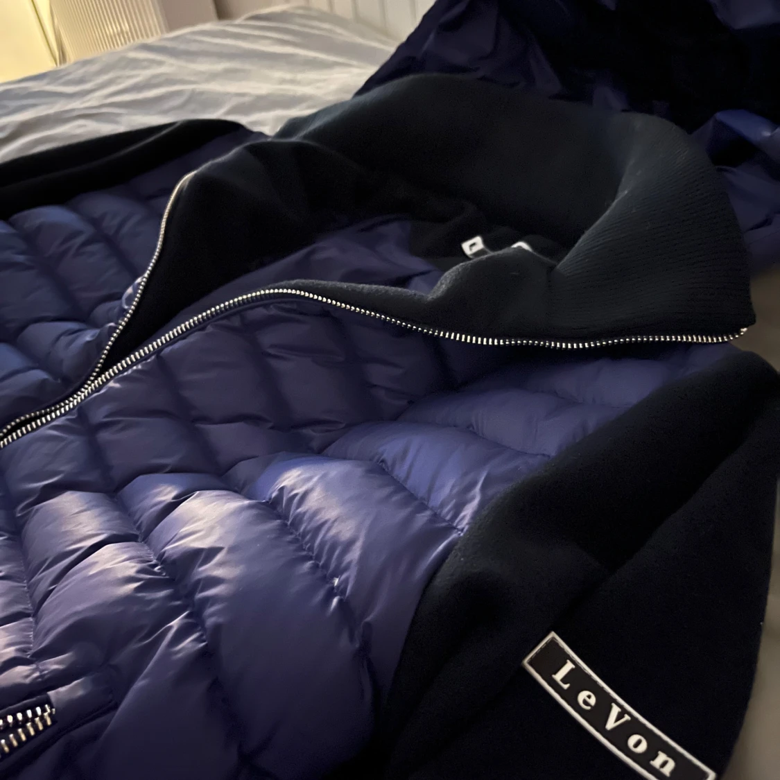 Blå Cardigan Jacka från LeVon - 2