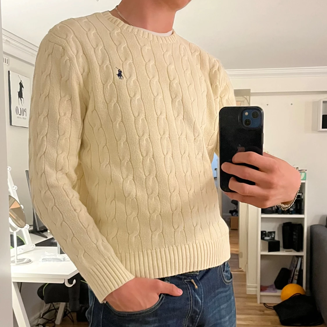 Ralph Lauren cable tröja - 1