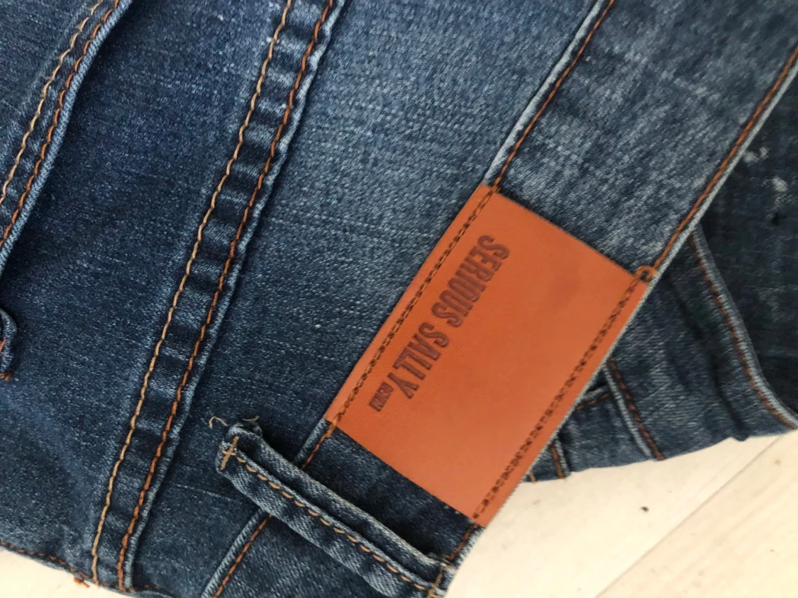 Serious Sally blå jeans, skinny fit