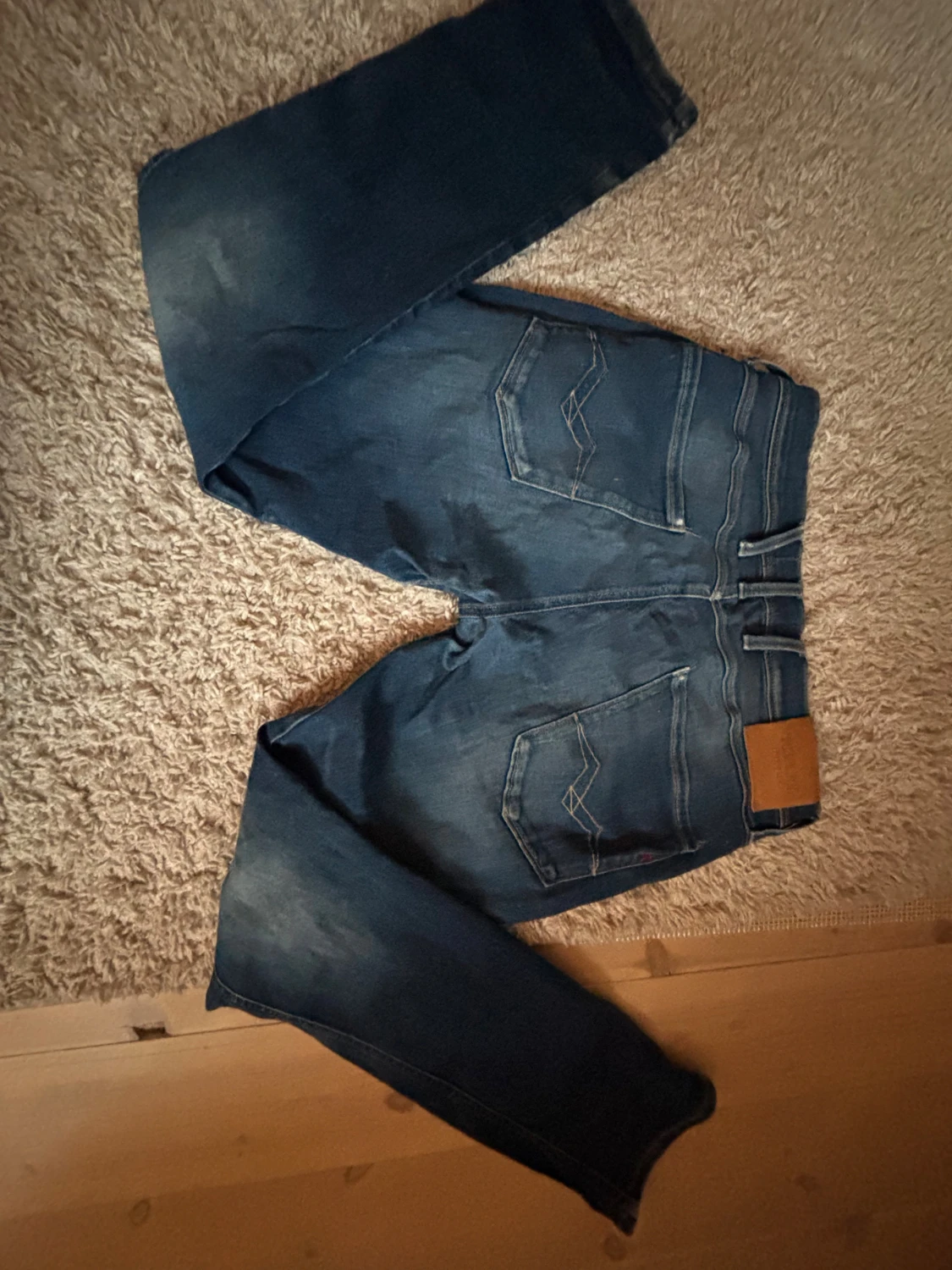 Replay Hyperflex blå jeans - 1