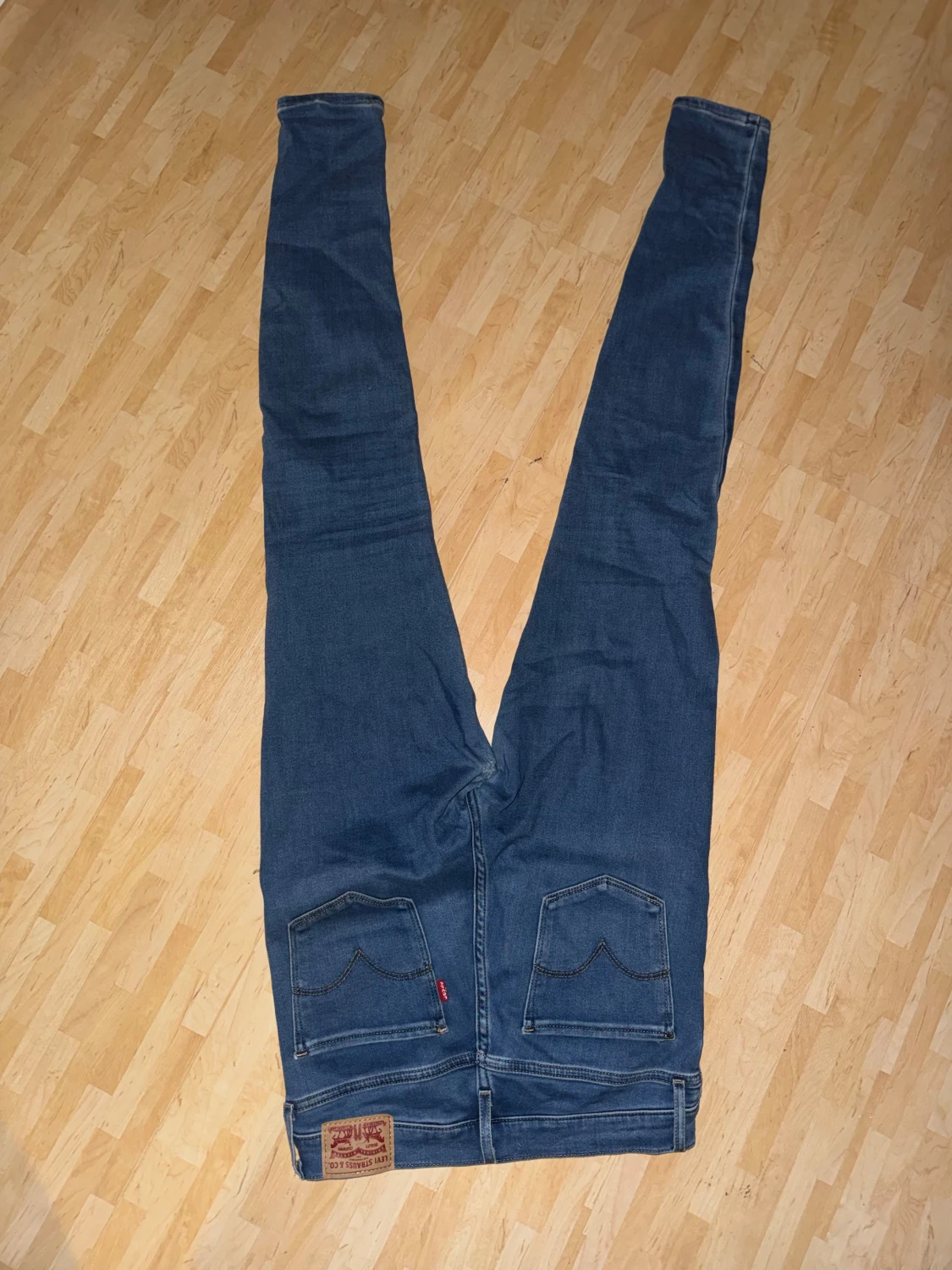 Levi's 720 blå skinny jeans - 1