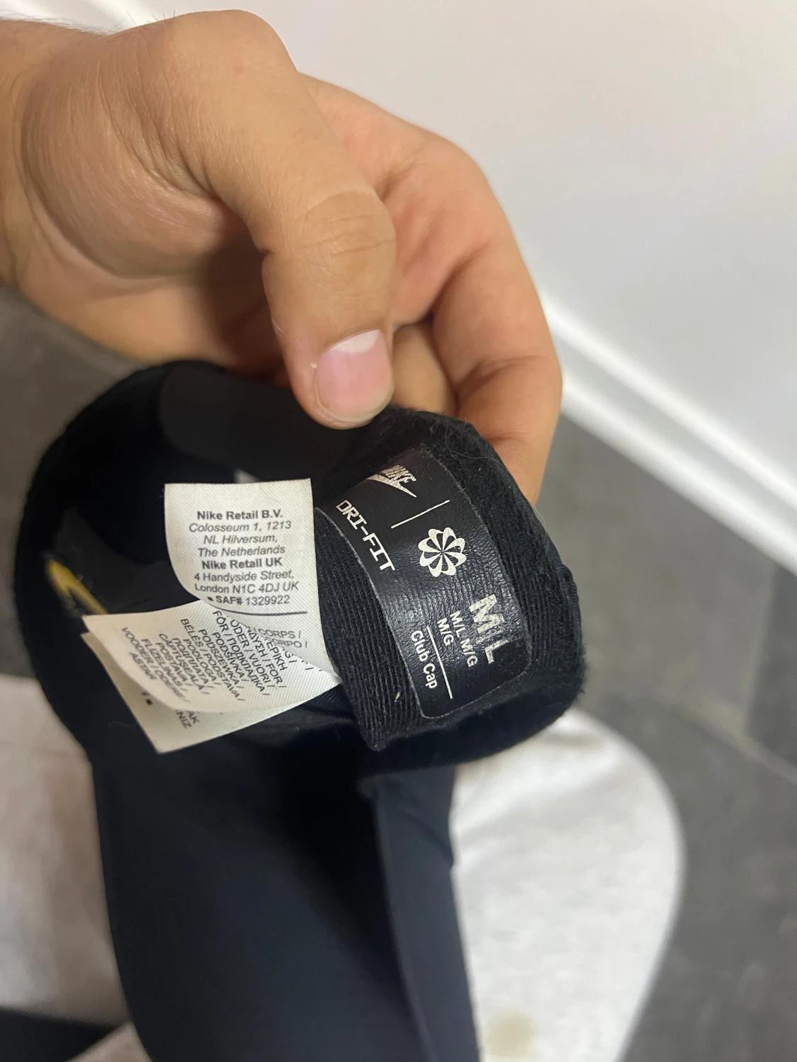 Svart Nike Tn Air keps - 2