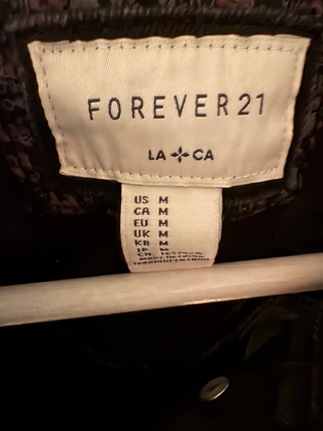 Svart jeansjacka från Forever 21 - 2