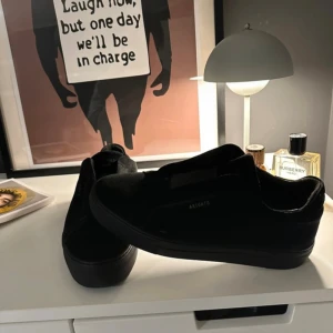 Arigatos laceless - Säljer ett par Arigatos som är i riktigt bra skick 9/10✅ Köptes från Arigato för 2800 och säljs för 1600✅Box och påse medföljer🤗Är öppen för prisförslag🙌