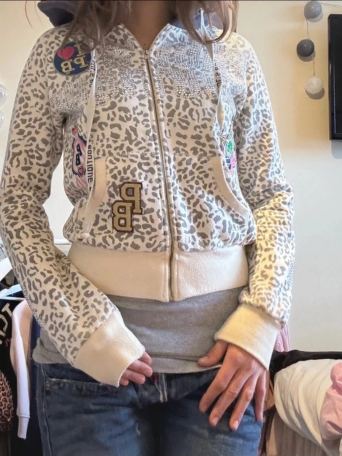 Jättesnygg zip up tröja