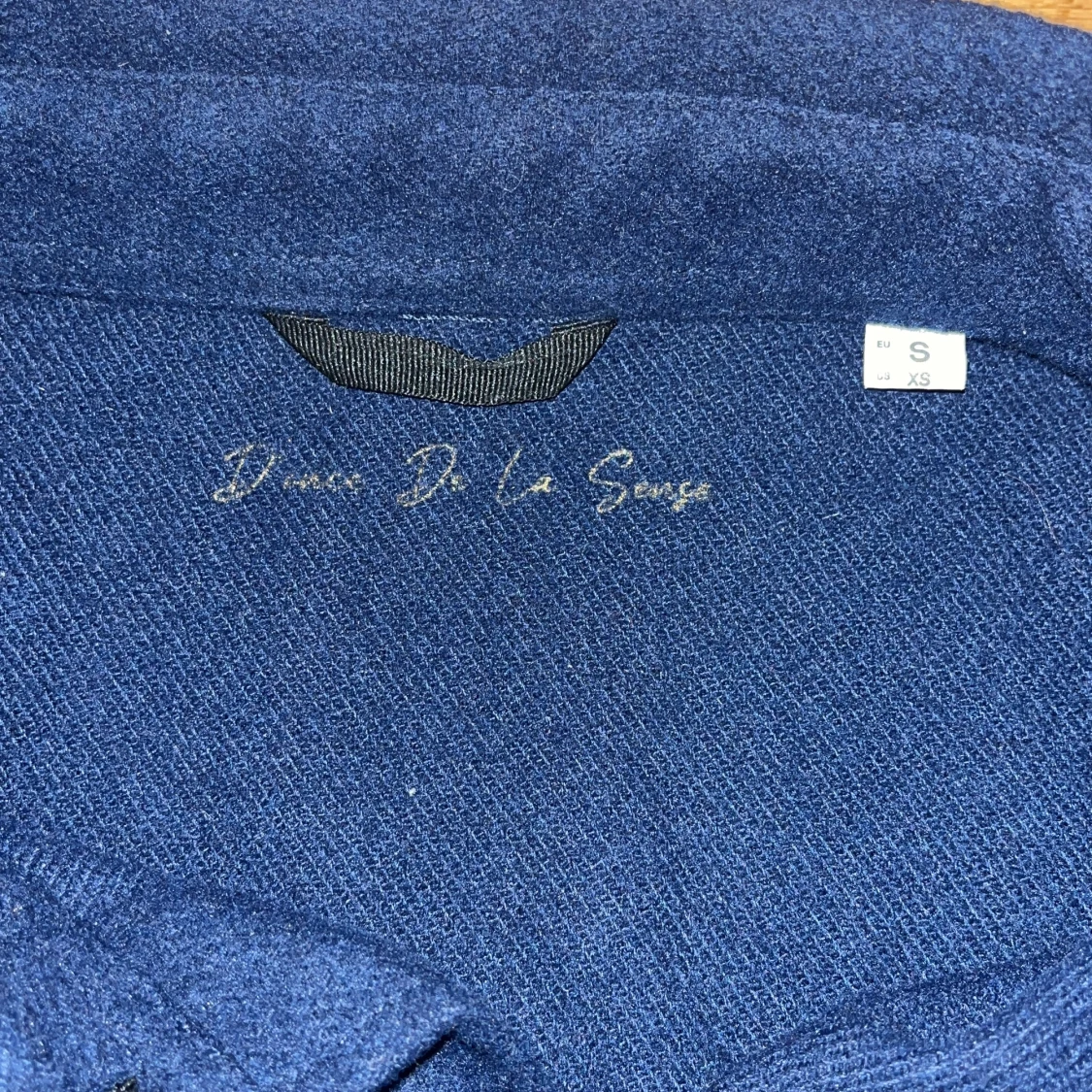 Mörkblå overshirt från d'once de la sense - 2