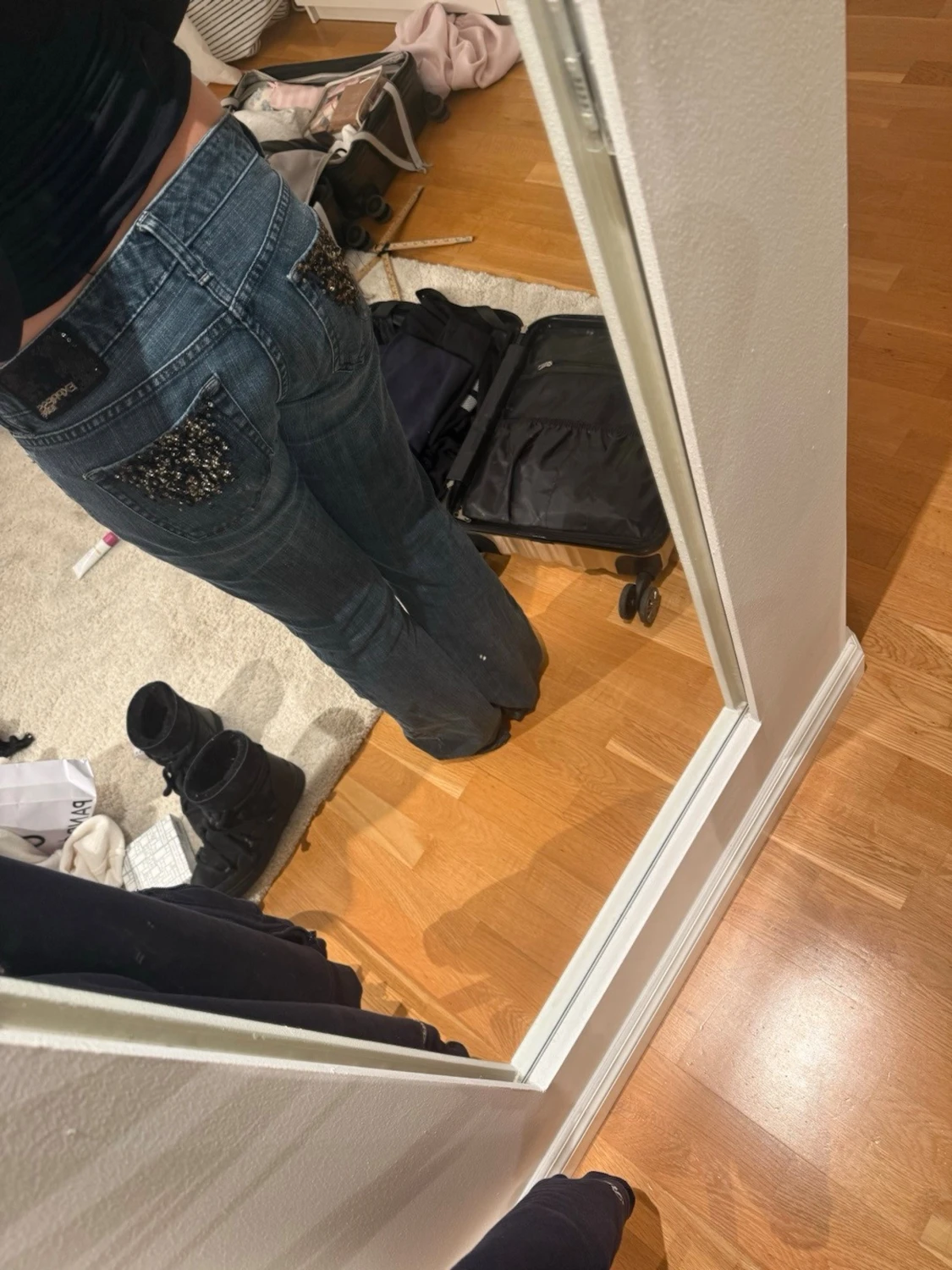 Express Stella jeans med paljetter - 3