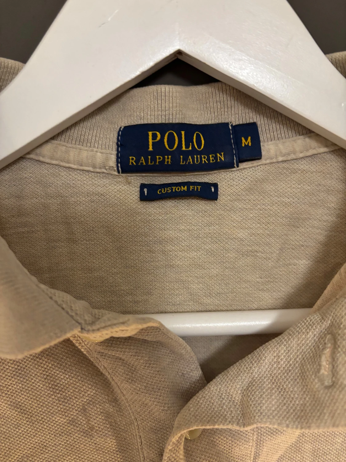 Beige pikétröja från Polo Ralph Lauren - 2