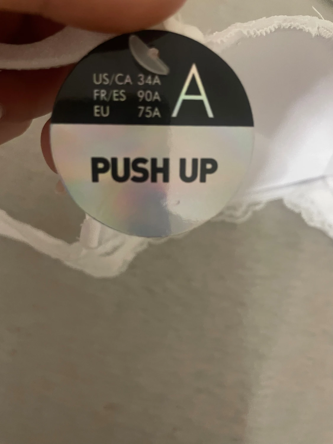 Vit spets push-up bh från new yorker  - 4