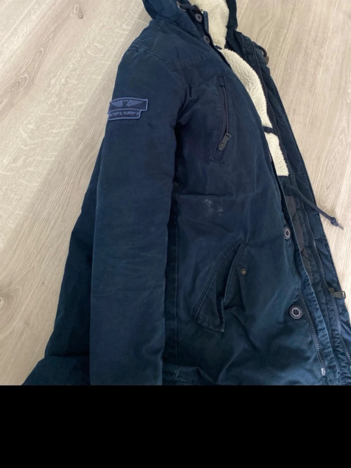 Vinterjacka med fleecefoder - 4